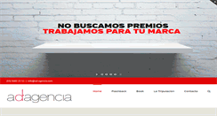 Desktop Screenshot of ad-agencia.com