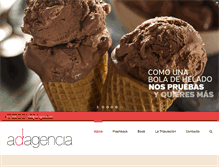 Tablet Screenshot of ad-agencia.com